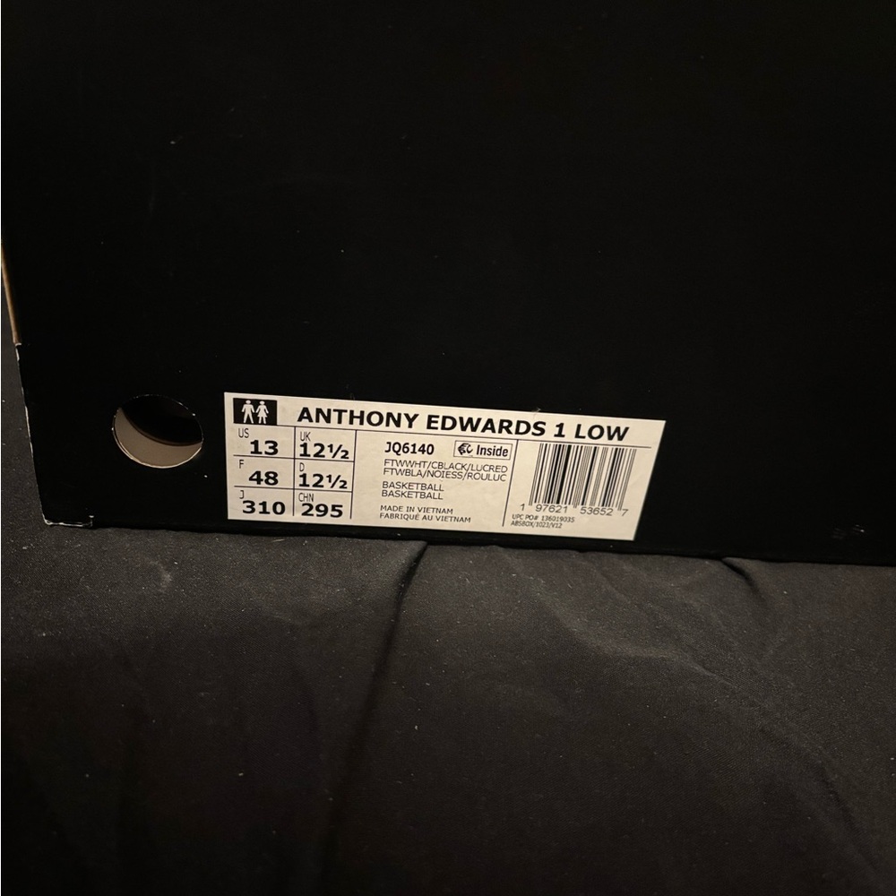 Anthony Edwards 1 Low Basketball Shoes